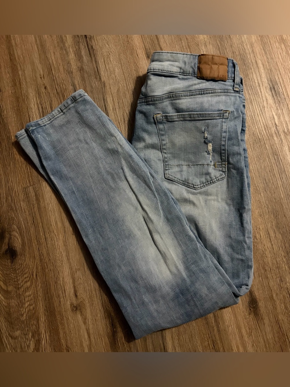 Aeropostale - Men's Slim Fit Distressed Jeans - Size 34x32
